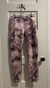 Athleta Girl Size XL (14) Pink Tie Dye Leggings - Picture 1 of 2