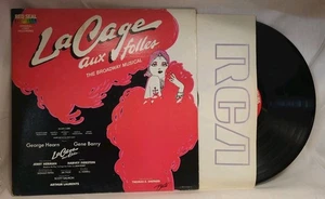 La Cage Aux Folles (The Broadway Musical)-1983 RCA Red Seal Vinyl LP HBC1-4824 - Picture 1 of 11