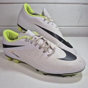 Nike Hypervenom Phade FG White/Black/Volt Size 10Uk Used 2013!! - Picture 1 of 17