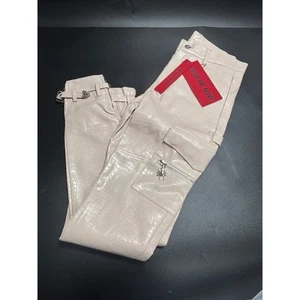 Guapi Herren Dead or Alive Kunstleder Hose Beige Streetwear 28 LTD 71/100 - Bild 1 von 10