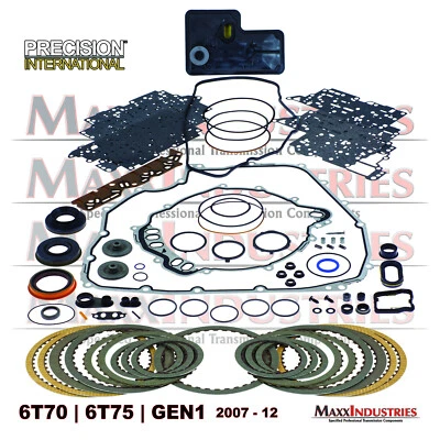 fits GM 6T70 6T75 2007-2012 Transmission Rebuild Kit Gen1 Gaskets-Seals-O-rings - Image 1 of 4
