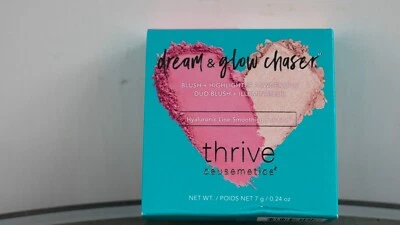 BNIB Thrive Dream And Glow Chaser Blush + Highlighter Powder Duo PAIGE & ALI - Image 1 of 3