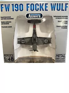 Franklin Mint Collection Armour 1:48 FW 190 FOCKE WULF Luftwaffe Art. 98088 - Picture 1 of 5