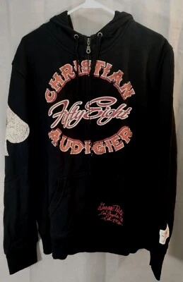 Sudadera con capucha para mujer CHRISTIAN AUDIGIER 58 piezas de garaje cremallera completa talla 2XL Foto 1 de 4