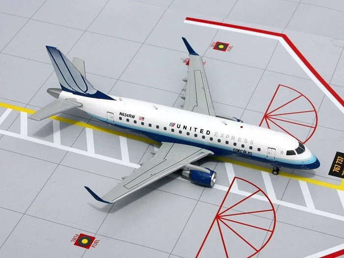 Gemini Jets G2UAL352 United Express Embraer ERJ-190 N634RW Diecast Modelo 1/200 Foto 1 de 4