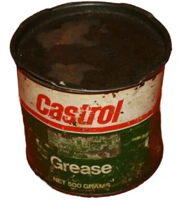 Vintage 500 Gram Castrol Grease Tin Can - Bild 1 von 6