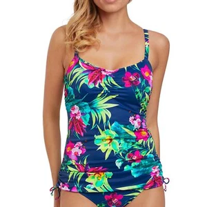 Fantasie Swimwear Amalfi Adjustable Side Underwired Tankini Top Multi 6528 - Picture 1 of 3