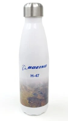 Boeing Endeavors H-47 Double Wall Stainless Steel Water Bottle NIP - Image 1 of 4