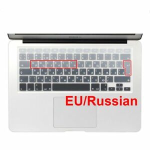 Waterproof Keyboard Cover Spanish English Russian For Macbook Air 13 Protector