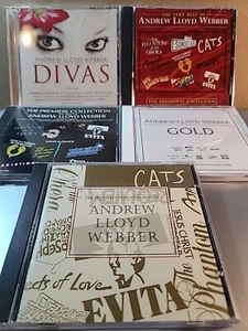 Andrew Lloyd Webber 5 CD Lot GREAT VALUE Very Good Condition INSTANT COLLECTION! - Picture 1 of 8