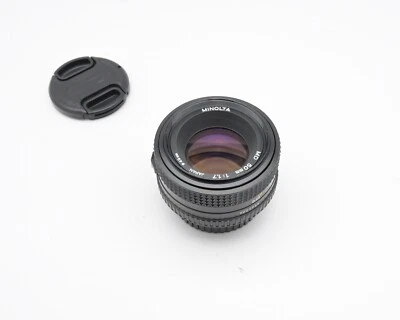 Minolta MD 50mm f/1.7 Prime Lens with Caps (#14515) - Image 1 of 4
