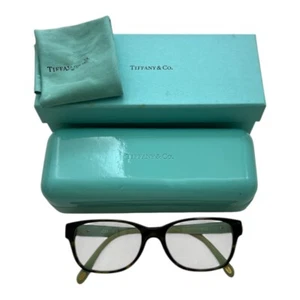 Tiffany & Co Ladies Tortoise & Tiffany Blue Frames RX Glasses W/BOX - Picture 1 of 7