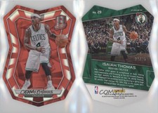 2015-16 Panini Spectra Red Die-Cut Prizm /25 Isaiah Thomas #29