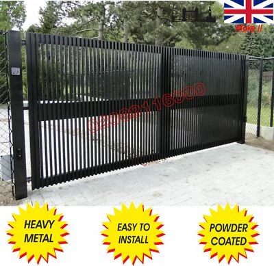 EINFAHRTSTORE / METALLTORE / HOLZVERBUNDTOR / SCHMIEDEEISERNES TOR / BI KLAPPBAR - Bild 1 von 2