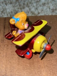 Vtg Disney Talespin Plane Molly Cunningham Red Airplane Diecast Toy 90’s Figure - Picture 1 of 9