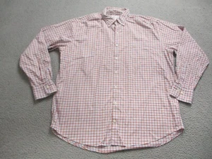 Peter Millar Hemd Herren Extra Large rot kariert Langarm Knopfleiste Performance - Bild 1 von 12
