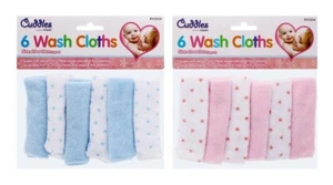 Baby Wash Cloth Baby Flannel Baby Face Cloth Towel Cloth Washable - Picture 1 of 3