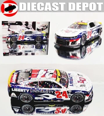WILLIAM BYRON 2023 TEXAS GANAR VERSIÓN CARRERA LIBERTY UNIVERSITY 300º GANAR 1/24 AC Foto 1 de 4