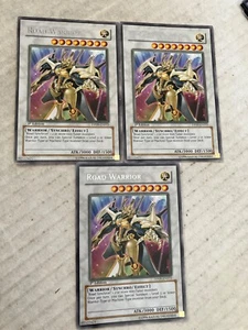 3 road warrior 1st edition rare yu-gi-oh gaming cards cscan - Picture 1 of 1