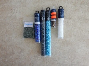 Matubo/Bead Treasures/FusionBeads Bugle/Super Duo/Tropfen versch. Farben - Bild 1 von 3