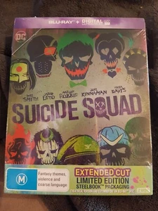 Suicide Squad Blu Ray STEELBOOK Brand New Sealed - Picture 1 of 1