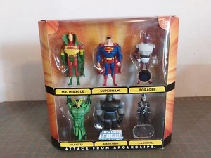 Justice League Unlimited Attack from Apokolips 6 Figure Set Darkseid Lashina - Picture 1 of 5