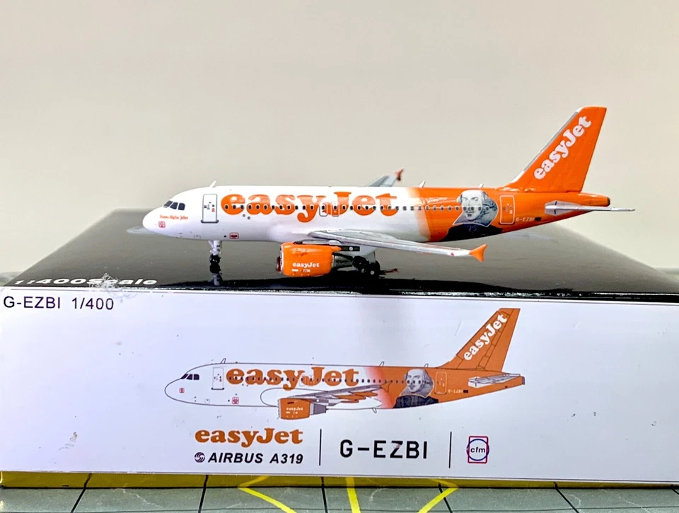 Panda Models / Gemini Scale 1:400 Easyjet Airbus A319 G-EZBI - Image 1 of 1