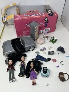 Lil' Bratz 2004 convertible cool car con 3 muñecas MGA Entertainment - Imagen 1 de 11