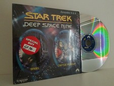 STAR TREK - DEEP SPACE NINE (Episodes 5 & 6) LASERDISC 1996