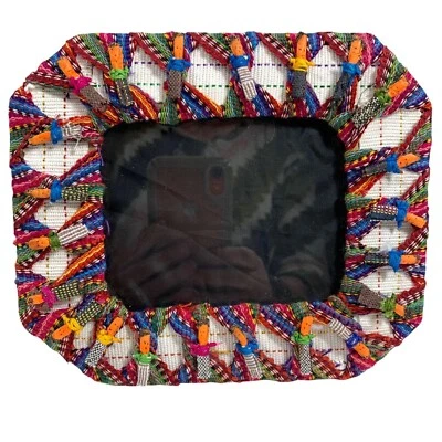 Цветные куклы Worry украшенные ручной работы многоцветная рамка для картин - Изображение 1 из 4