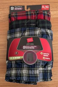 HANES BOYS TAGLESS BOXERS SIZE XL/XG (18/20) NEW IN PACKAGE NO GAP FLY - Picture 1 of 2