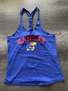 Kansas Jayhawk Juniors Size M Tank - Picture 1 of 1