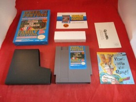 Wheel of Fortune Family Edition Nintendo Entertainment System NES COMPLETE Box T