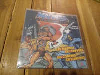 Masters of the Universe 1984 He-Man Vs Skeletor Schallplatte Vinyl Disc 80er !