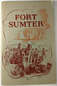 Fort Sumter National Monument South Carolina Booklet by Frank Barnes, Civil War - Imagen 1 de 4