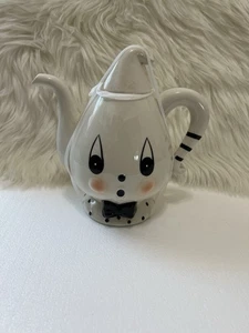 New JOHANNA PARKER Ghost Teapot Halloween Transpac - Picture 1 of 4