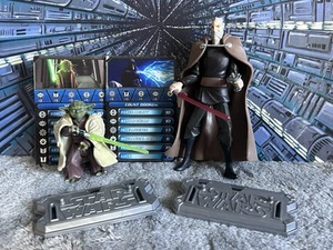 STAR WARS FIGURES - COUNT DOOKU & YODA - THE CLONE WARS - HASBRO - 3.75" - AOTC - Picture 1 of 5