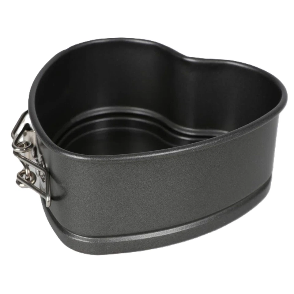 12x Mini-Springform -Herz Backform Kuchen Küche Haushalt backen Küchenhelfer TOP - Bild 1 von 4