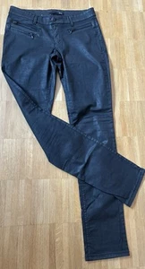 MAC Jeans Carrie Pipe Triple ZIP - Gr. 40/34 - Schwarz beschichtet - Bild 1 von 7