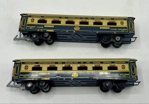 Konvolut 2 Autos JOUEF CIWL Pullman Paris-Rom Litho Blech - 50er Jahre - sehr guter Zustand - Bild 1 von 5