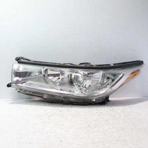 2017-2019 Toyota Highlander Chrome No DRL Halogen Left Driver Side Headlight OEM - Picture 1 of 14
