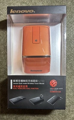 Factory Sealed NEW Lenovo N700 Bluetooth & 2.4G Wireless Mouse + Pointer - Image 1 of 4