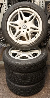 4x Original Smart Sommerräder 145/65 R15 72T - für 450 ForTwo Coupe Cabrio 322 - Bild 1 von 4