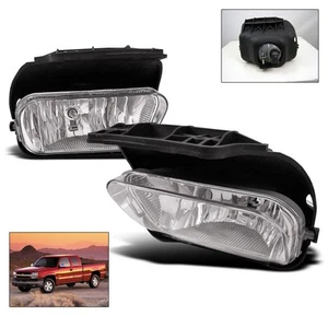 2003-2006 CHEVY SILVERADO/2002+ AVALANCHE BUMPER DRIVING FOG LIGHTS LAMP CHROME - Picture 1 of 1