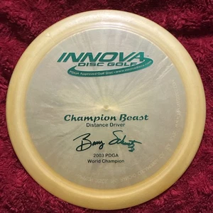 Innova Champion Beast PFN Green Pearl stamp 2003 BARRY SCHULTZ Disc 172g new  - Picture 1 of 2