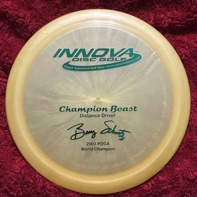Innova Champion Beast PFN Green Pearl stamp 2003 BARRY SCHULTZ Disc 172g new  - Image 1 of 2