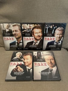Rake Complete Series Seasons 1 2 3 4 5 DVD Acorn NEW SEALED - Bild 1 von 6