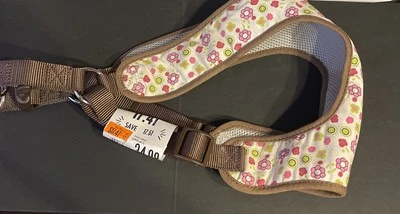 Arnés envolvente deportivo suave Pet Attire (talla grande) rosa y marrón Foto 1 de 4