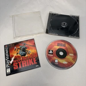 Soviet Strike Sony PlayStation 1 PS1 1996 komplett mit Handbuch CIB getestet - Bild 1 von 5