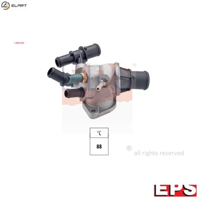 THERMOSTAT COOLANT 1.880.585 FOR FIAT DOBLO/MPV/MONOCAB/Box/Body/MPV 1.9L 4cyl - Image 1 of 4